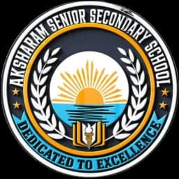 Aksharam Senior Secondary School logo